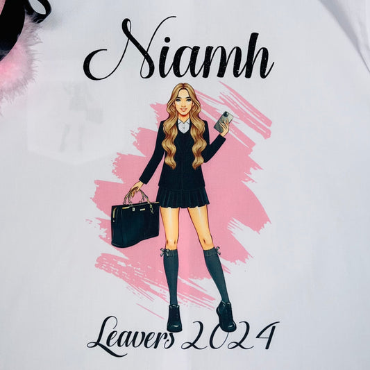 CUSTOM DOLL LEAVERS SHIRT